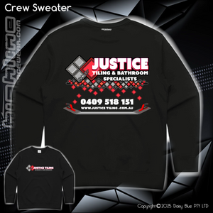 Crew Sweater - Justice Tiling