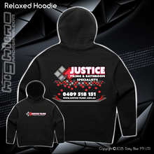 Load image into Gallery viewer, Relaxed Hoodie - Justice Tiling
