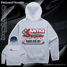 Load image into Gallery viewer, Relaxed Hoodie - Justice Tiling
