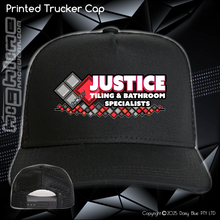 Load image into Gallery viewer, Printed Trucker Cap - Justice Tiling
