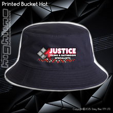 Load image into Gallery viewer, Printed Bucket Hat - Justice TIling
