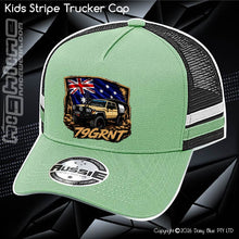 Load image into Gallery viewer, KIDS Stripe Trucker - 79 GRNT
