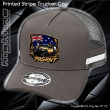 Load image into Gallery viewer, STRIPE Trucker Cap - 79 GRNT
