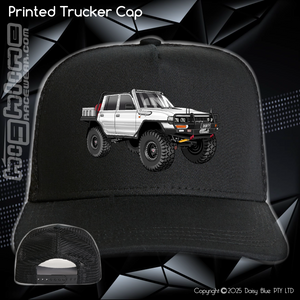 Printed Trucker Cap - Shorty
