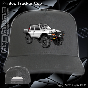 Printed Trucker Cap - Shorty