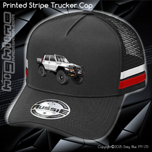 Load image into Gallery viewer, STRIPE Trucker Cap - Shorty
