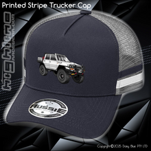 Load image into Gallery viewer, STRIPE Trucker Cap - Shorty
