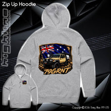 Load image into Gallery viewer, Zip Up Hoodie - 79 GRNT

