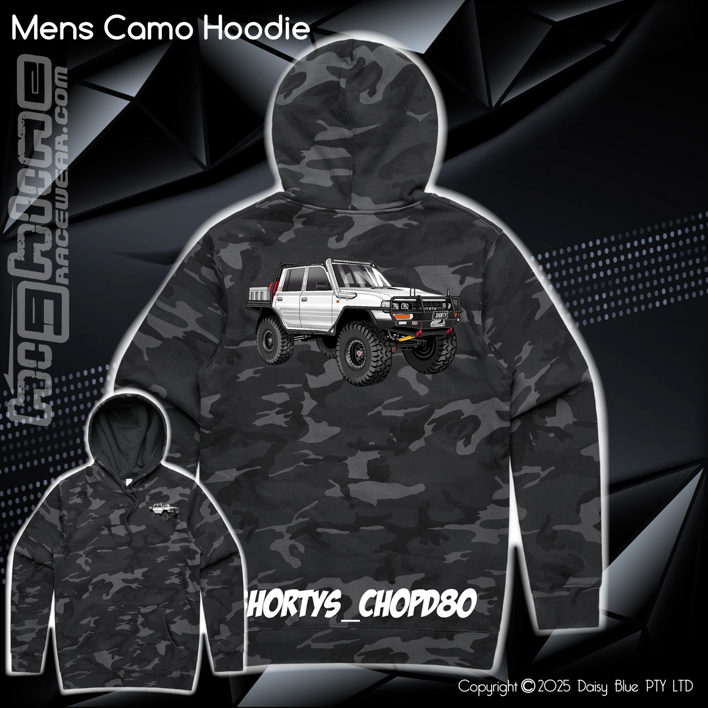 Camo Hoodie - Shorty