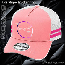 Load image into Gallery viewer, KIDS Stripe Trucker - Stagecraft
