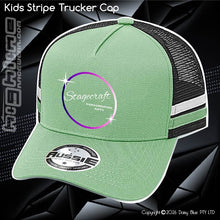Load image into Gallery viewer, KIDS Stripe Trucker - Stagecraft
