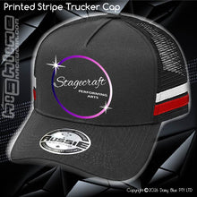 Load image into Gallery viewer, STRIPE Trucker Cap - Stagecraft
