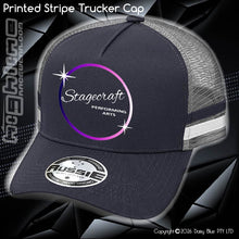 Load image into Gallery viewer, STRIPE Trucker Cap - Stagecraft
