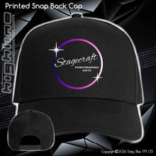 Load image into Gallery viewer, Printed Snap Back CAP - Stagecraft

