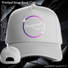 Load image into Gallery viewer, Printed Snap Back CAP - Stagecraft
