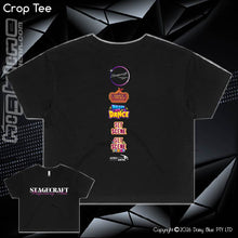 Load image into Gallery viewer, Ladies Crop Tee - Stagecraft
