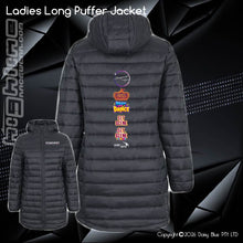 Load image into Gallery viewer, Ladies Long Puffer Jacket - Stagecraft
