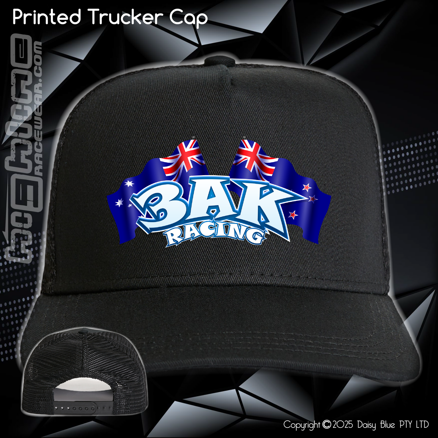 Printed Trucker Cap - 3AK Racing