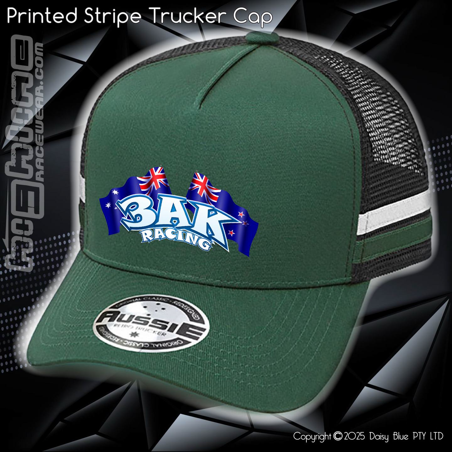 STRIPE Trucker Cap - 3AK Racing
