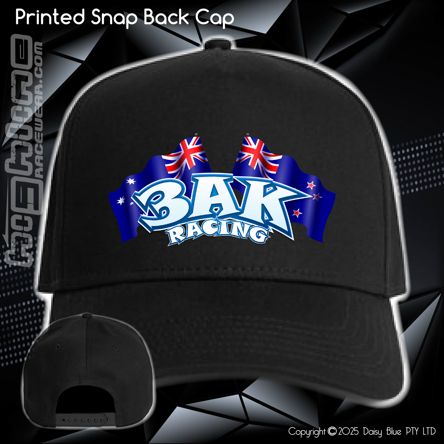 Printed Snap Back CAP - 3AK Racing