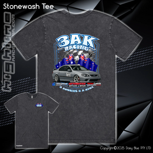 Stonewash Tee - 3AK Racing