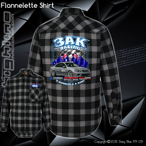 Flannelette Shirt - 3AK Racing