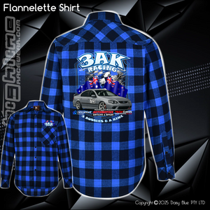 Flannelette Shirt - 3AK Racing