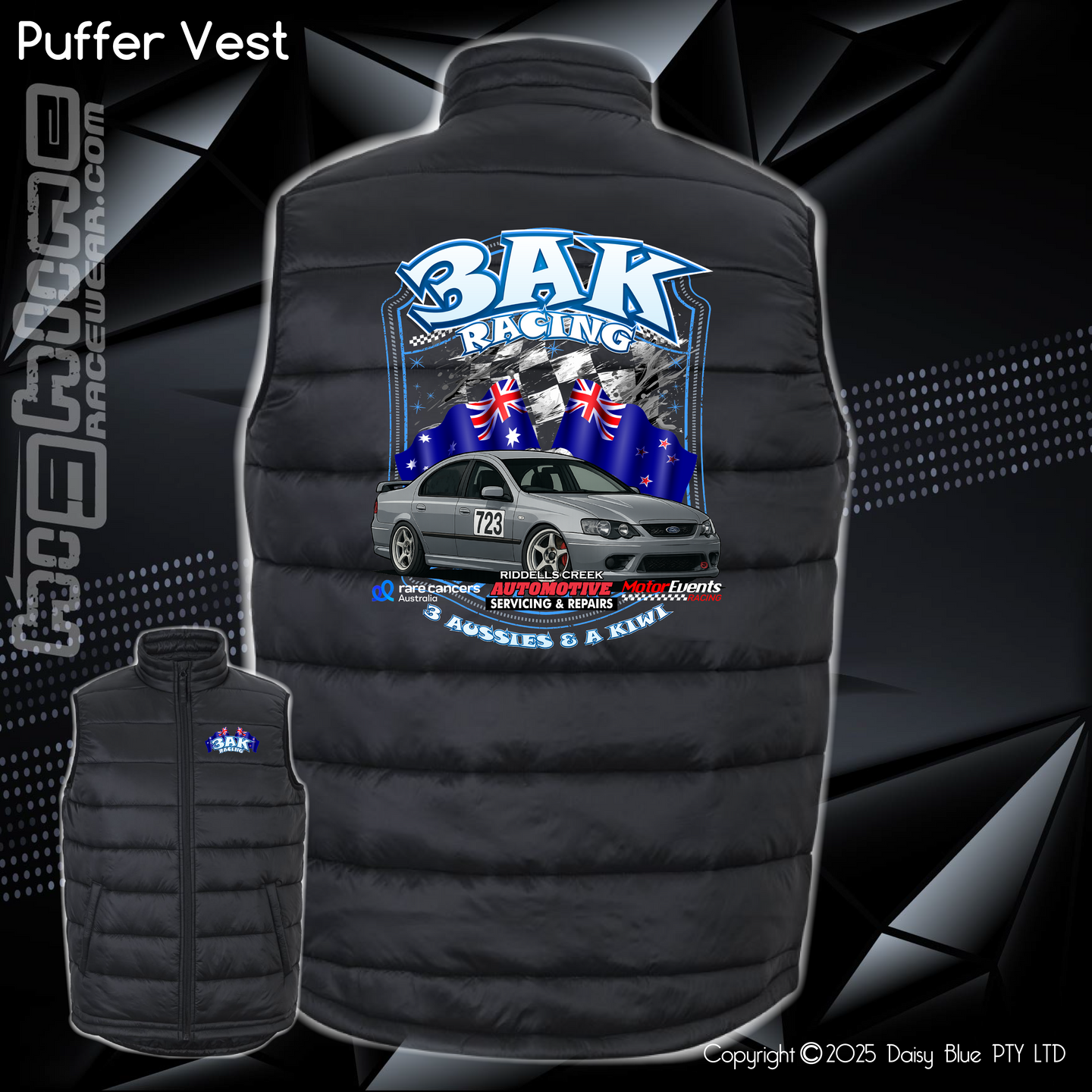 Puffer Vest - 3AK Racing