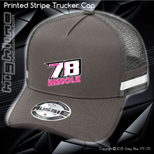 Load image into Gallery viewer, STRIPE Trucker Cap - Rissole
