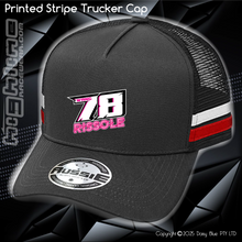 Load image into Gallery viewer, STRIPE Trucker Cap - Rissole
