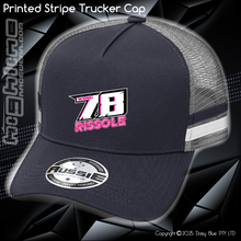 Load image into Gallery viewer, STRIPE Trucker Cap - Rissole
