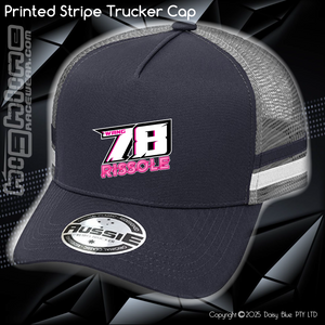 STRIPE Trucker Cap - Rissole