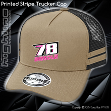Load image into Gallery viewer, STRIPE Trucker Cap - Rissole
