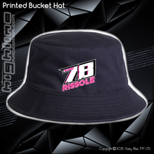 Load image into Gallery viewer, Printed Bucket Hat - Rissole
