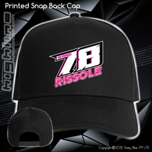 Load image into Gallery viewer, Printed Snap Back CAP - Rissole

