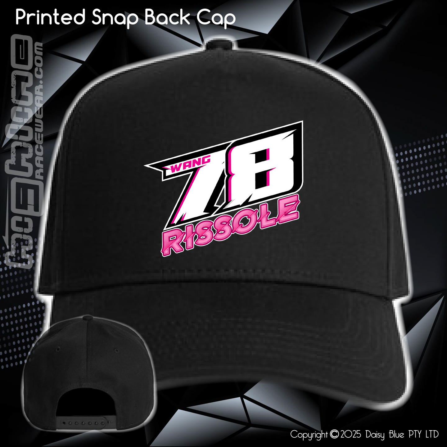 Printed Snap Back CAP - Rissole