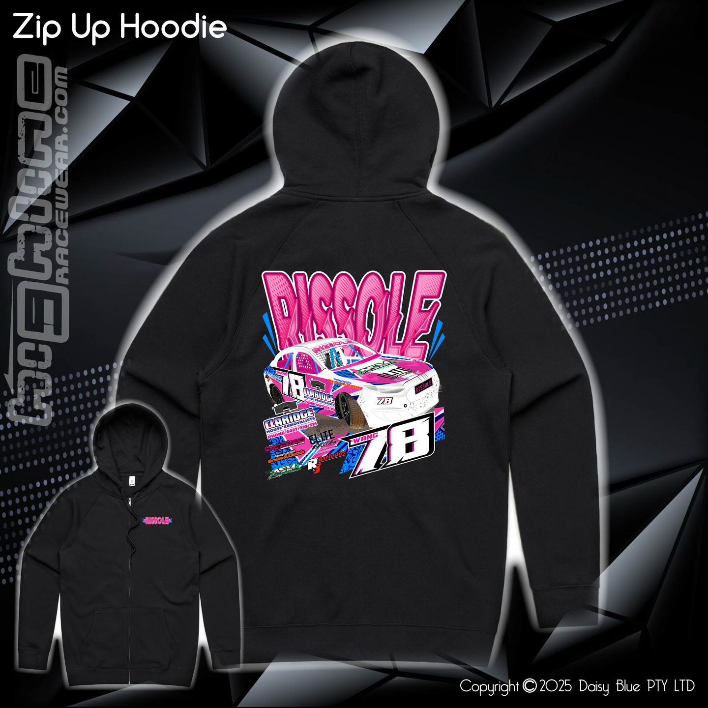 Zip Up Hoodie - Rissole