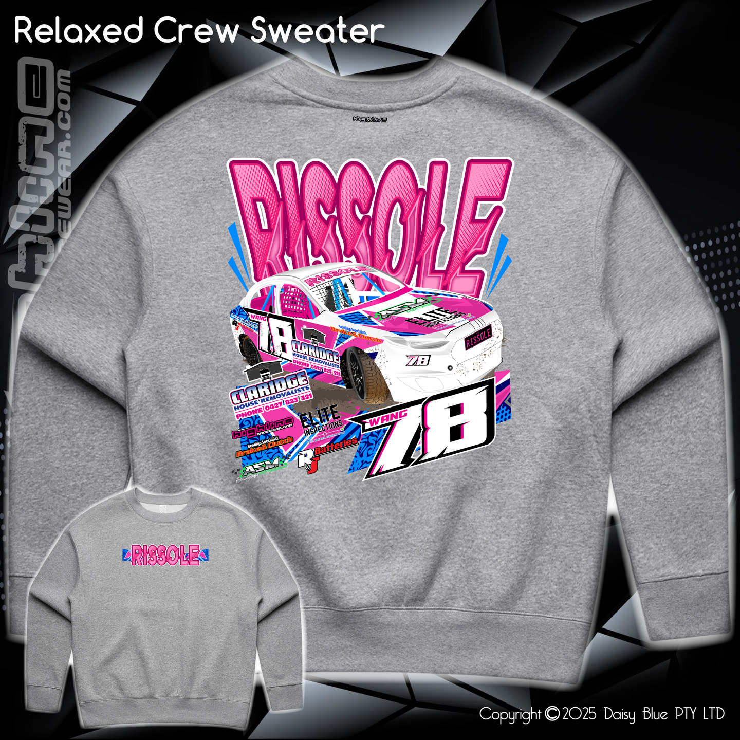 Relaxed Crew Sweater - Rissole