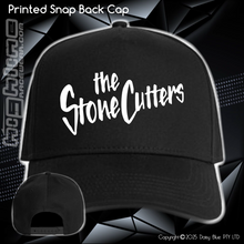 Load image into Gallery viewer, Printed Snap Back CAP - The Stone Cutters
