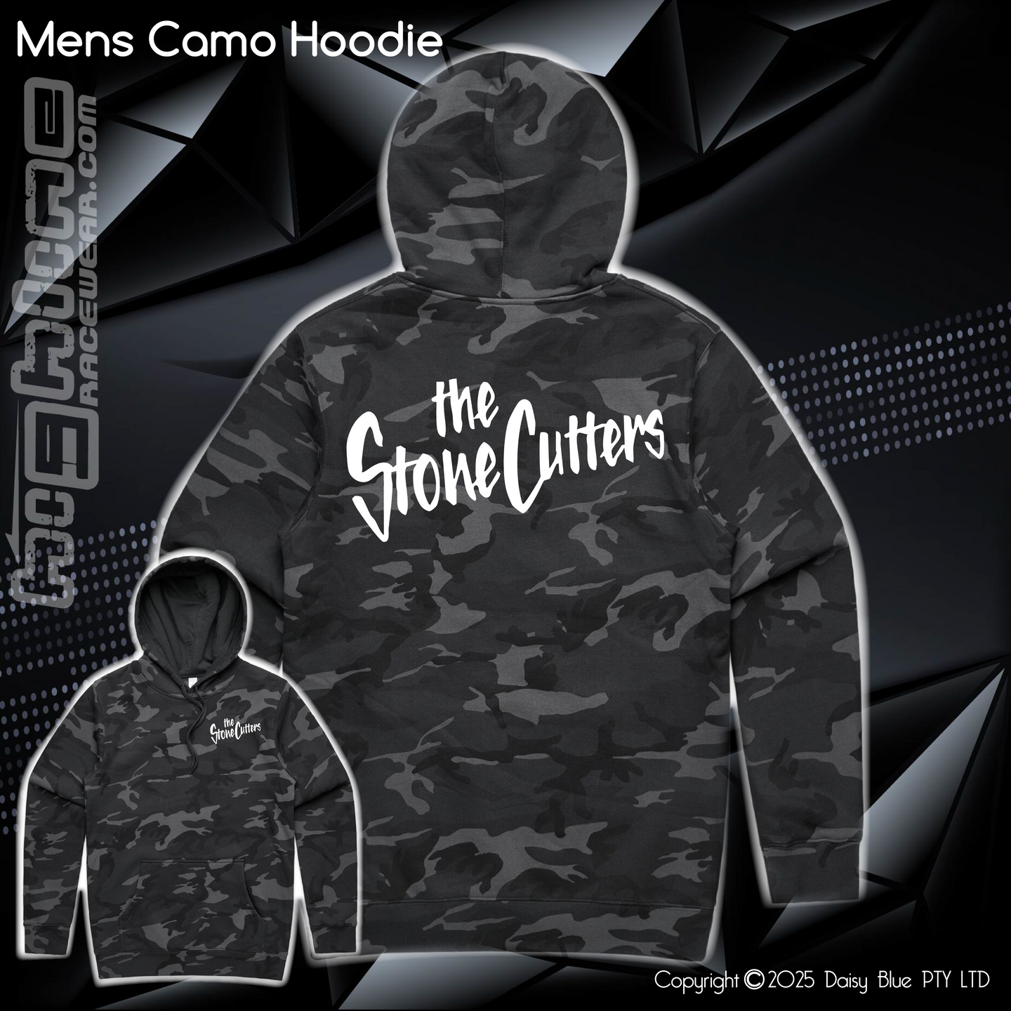 Camo Hoodie - The Stone Cutters