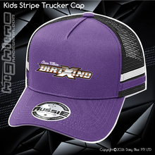 Load image into Gallery viewer, KIDS Stripe Trucker - Jason Feltham
