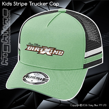 Load image into Gallery viewer, KIDS Stripe Trucker - Jason Feltham
