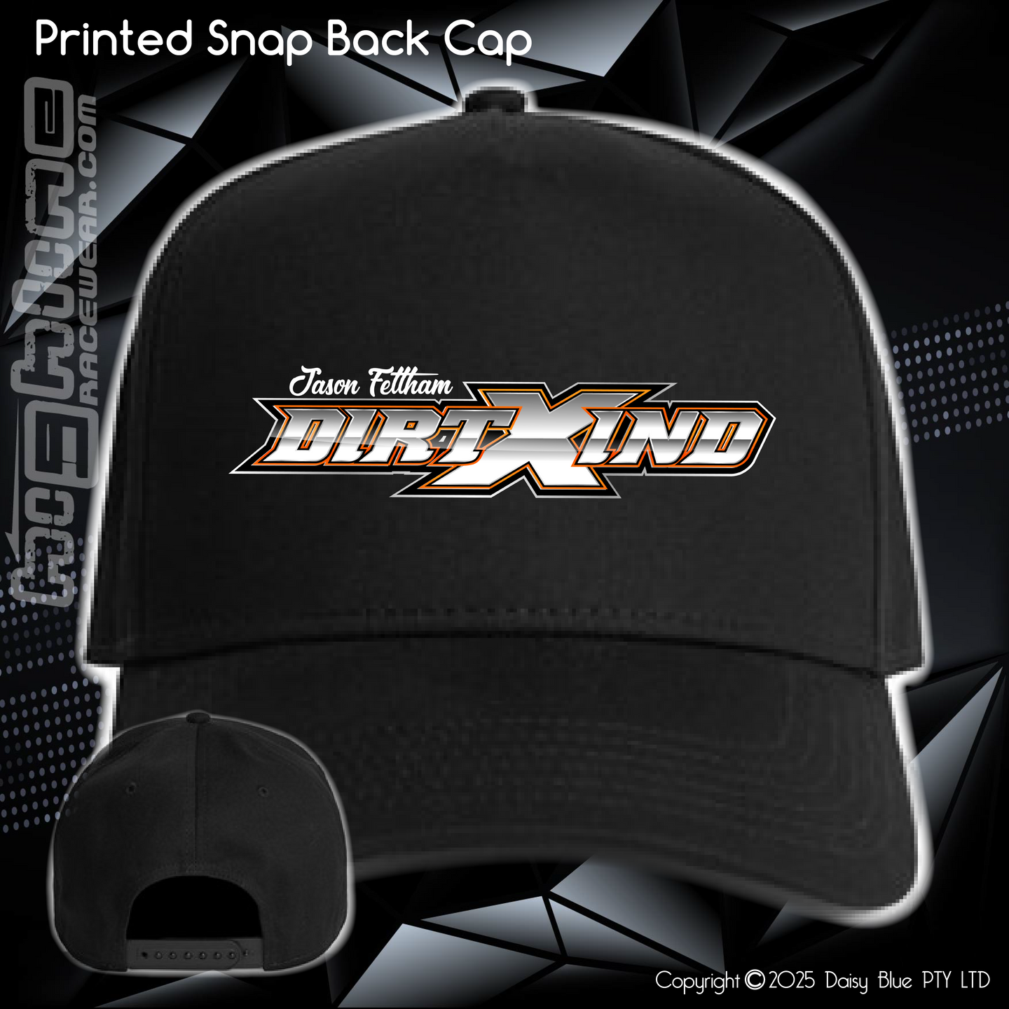 Printed Snap Back CAP - Jason Feltham