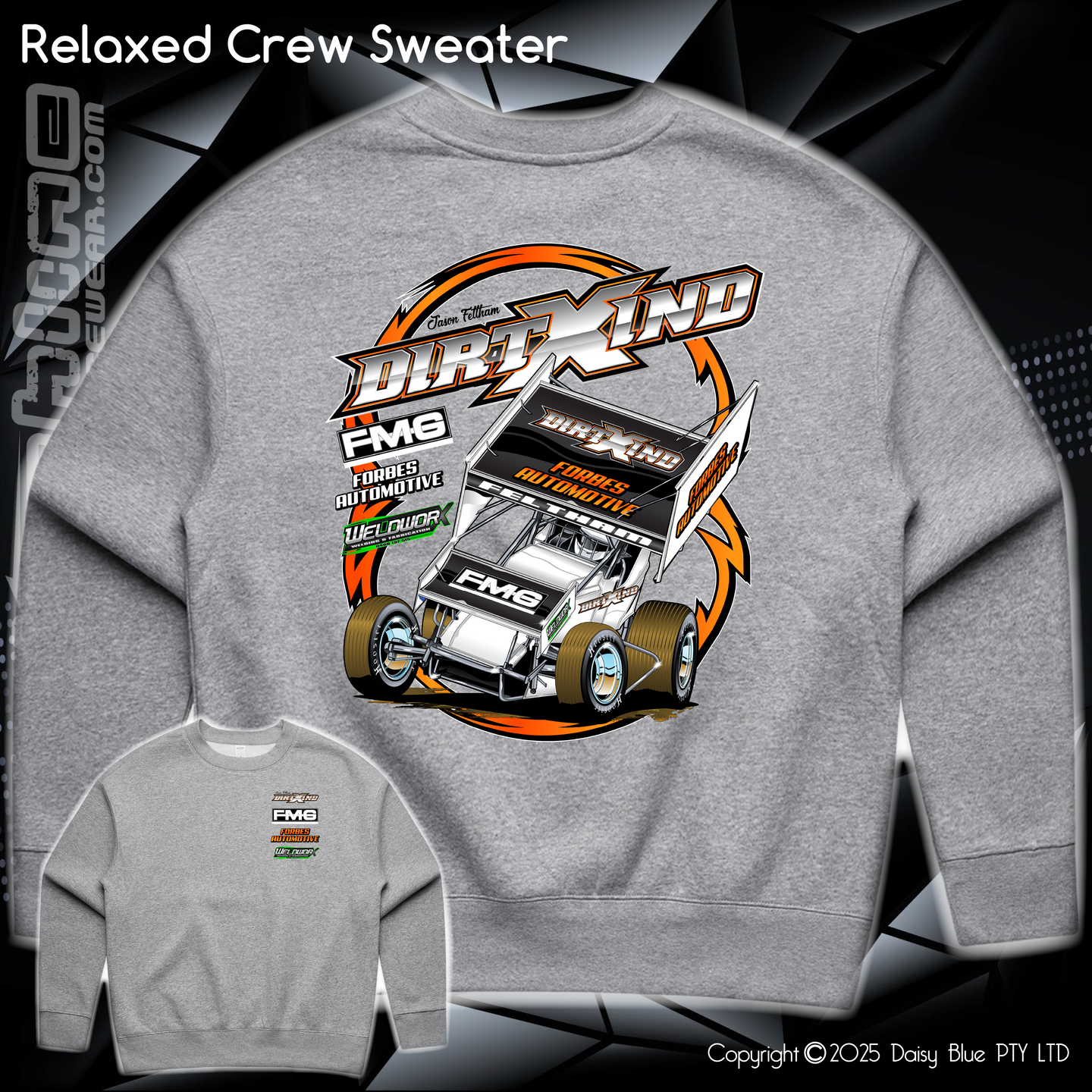 Relaxed Crew Sweater - Jason Feltham