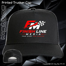 Load image into Gallery viewer, Printed Trucker Cap - Finish Line media
