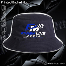 Load image into Gallery viewer, Printed Bucket Hat - Finish Line media

