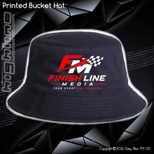 Load image into Gallery viewer, Printed Bucket Hat - Finish Line media

