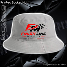Load image into Gallery viewer, Printed Bucket Hat - Finish Line media
