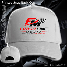 Load image into Gallery viewer, Printed Snap Back CAP - Finish Line media
