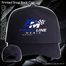 Load image into Gallery viewer, Printed Snap Back CAP - Finish Line media
